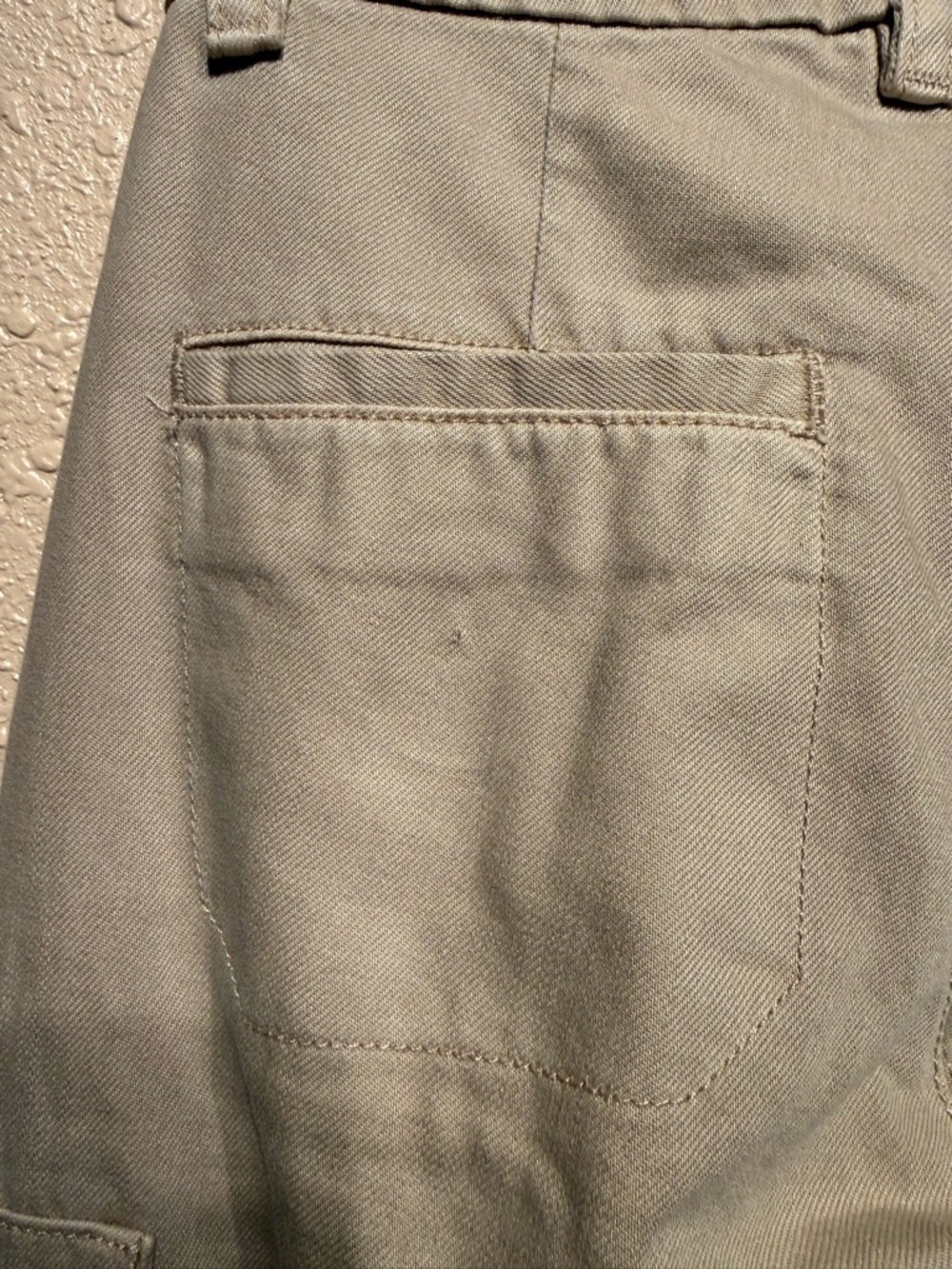 Paige utility cargo pants women’s size 24 khaki mid rise straight leg - Picture 9 of 9